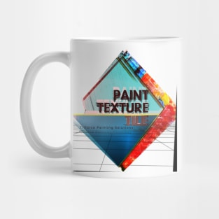 Paint Texture Tile Mug